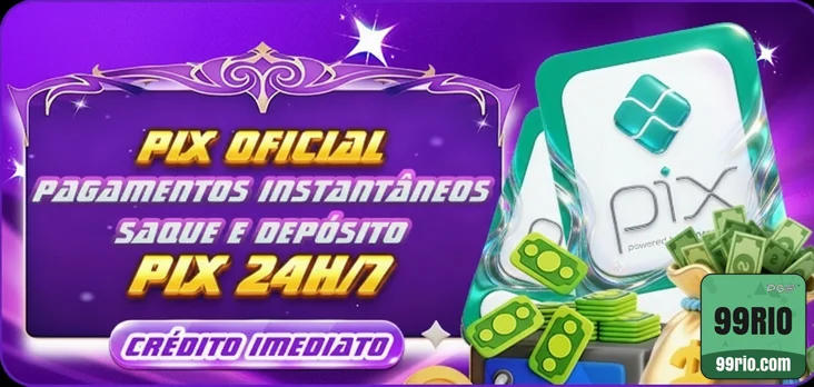 99rio - experimentar a confiável plataforma de jogos - Saques via Pix